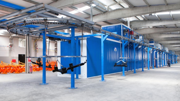 Dây chuyền sơn tĩnh điện Hà Nội – Xu hướng nâng cấp sản xuất hiện nay