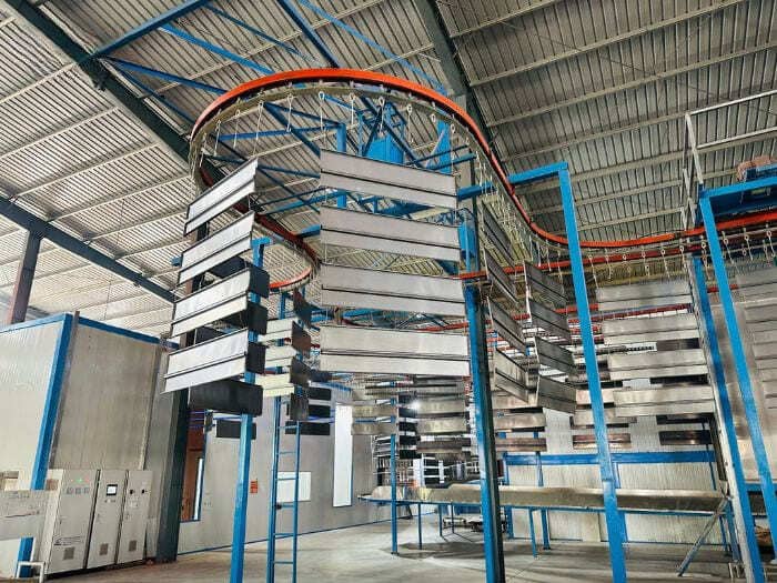 Đơn vị nhận gia công thép sơn tĩnh điện uy tín, bền màu