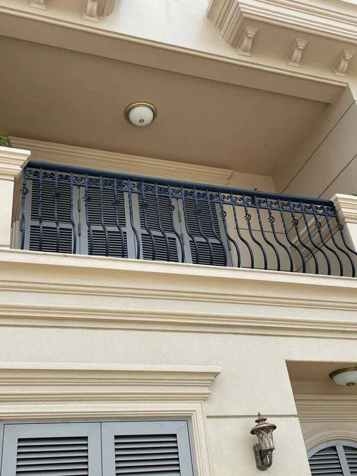 Mẫu lan can sắt nghệ thuật