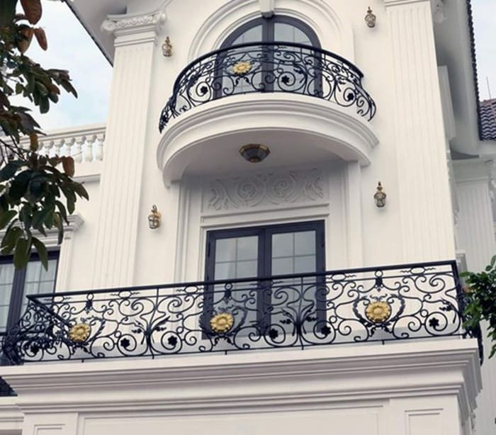 Mẫu lan can cho biệt thự sang trọng