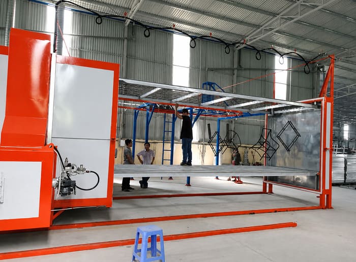 Buồng sấy bán tự động