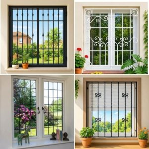Tìm hiểu về khung cửa sắt sơn tĩnh điện