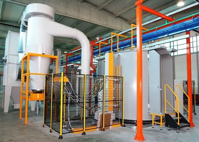 Đơn vị cung cấp dây chuyền sơn tĩnh điện uy tín