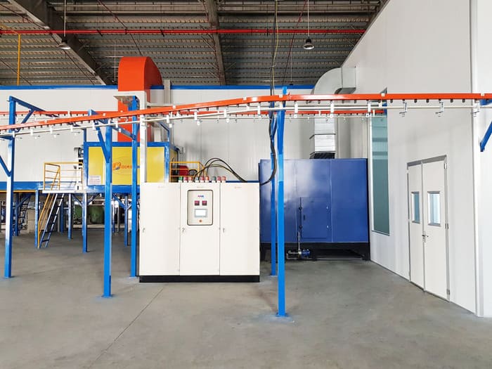 Đơn vị cung cấp dây chuyền sơn tĩnh điện hiệu quả, chống gỉ sét tốt