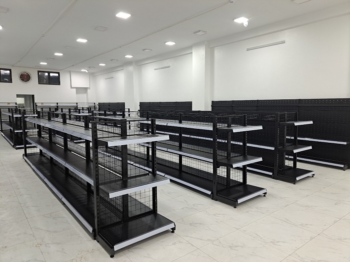 Kệ sắt 3 tầng sơn tĩnh điện là giải pháp lưu trữ