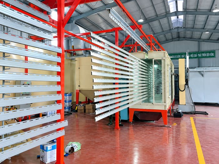 Lưu ý khi chọn dây chuyền sơn tĩnh điện 