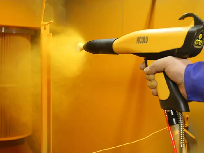 Máy phun sơn tĩnh điện hiện đại